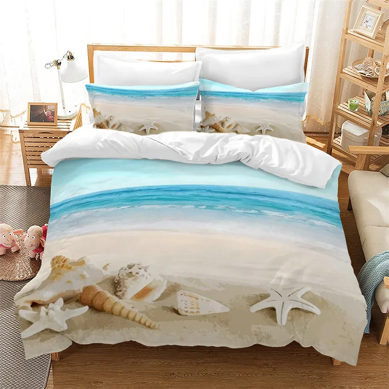 beach duvet cover set polyester tropical island with the palm tree and sea beach nature theme double queen king size quilt cover beach duvet cover set polyester tropical island with the palm tree and sea beach nature theme double queen king size quilt cover
