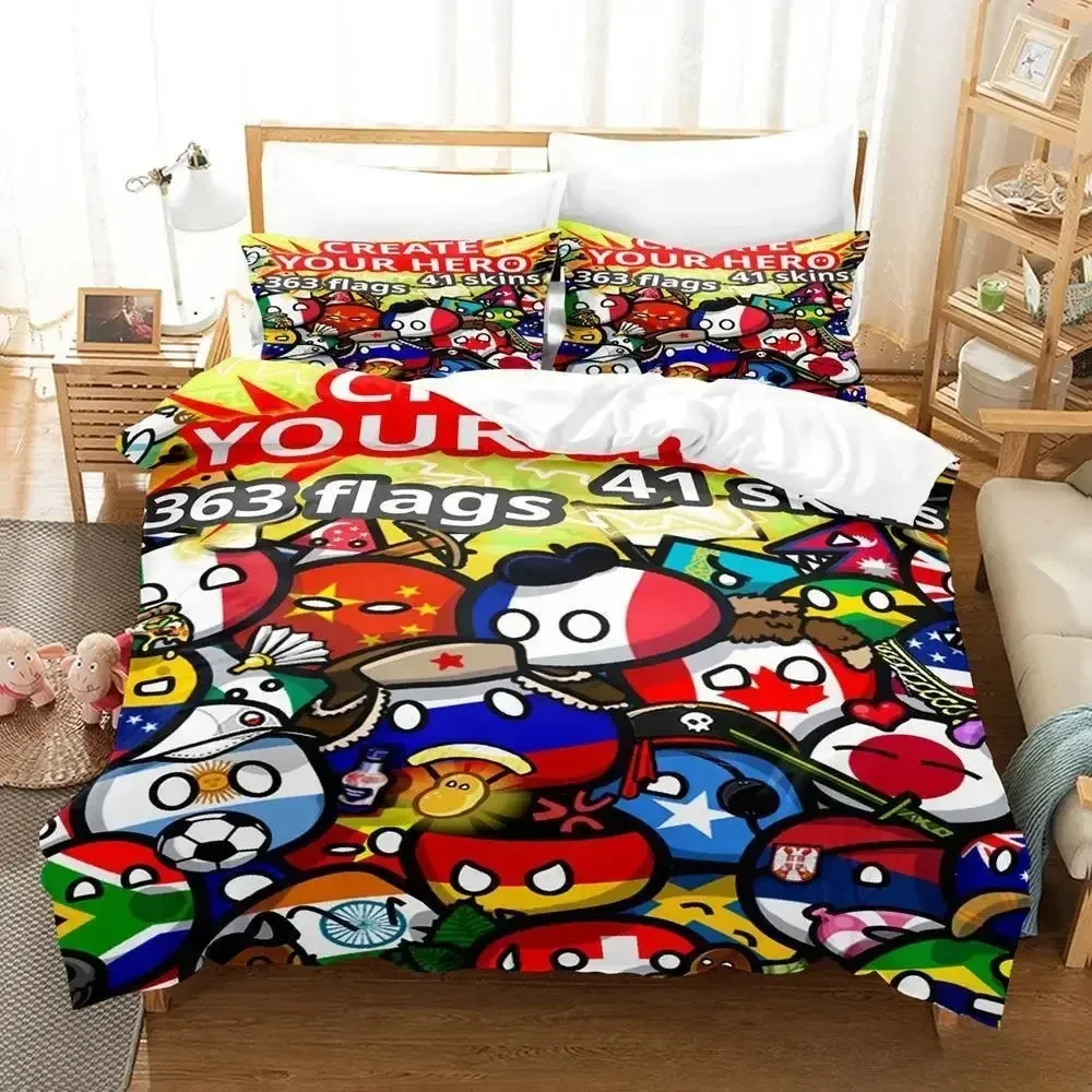 2024 new countryball polandballs bedding set single twin full queen king size bed set adult kid bedroom duvet cover sets cartoon 2024 new countryball polandballs bedding set single twin full queen king size bed set adult kid bedroom duvet cover sets cartoon