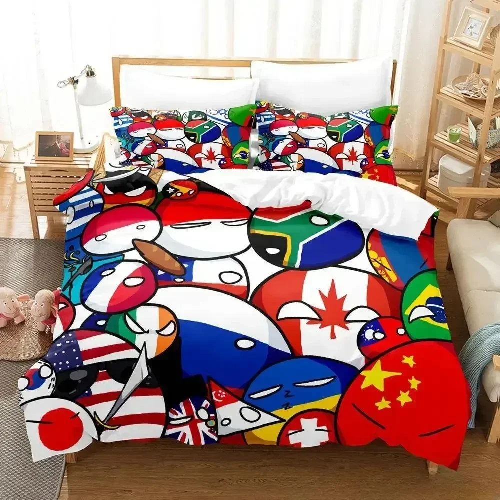 2024 new countryball polandballs bedding set single twin full queen king size bed set adult kid bedroom duvet cover sets cartoon 2024 new countryball polandballs bedding set single twin full queen king size bed set adult kid bedroom duvet cover sets cartoon