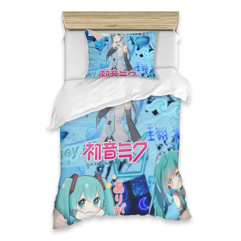 hatsune miku single bed sheets set complete case single linen quilt cover hatsune miku single bed sheets set complete case single linen quilt cover