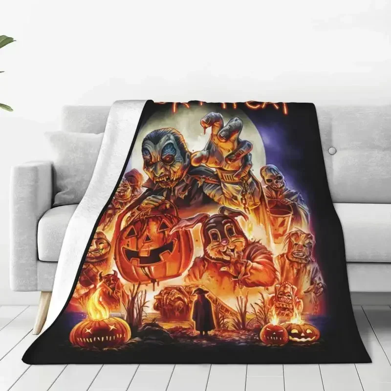 halloween trick r treat sam pumpkin warm flannel throw blanket for bedroom office bedspreads halloween trick r treat sam pumpkin warm flannel throw blanket for bedroom office bedspreads