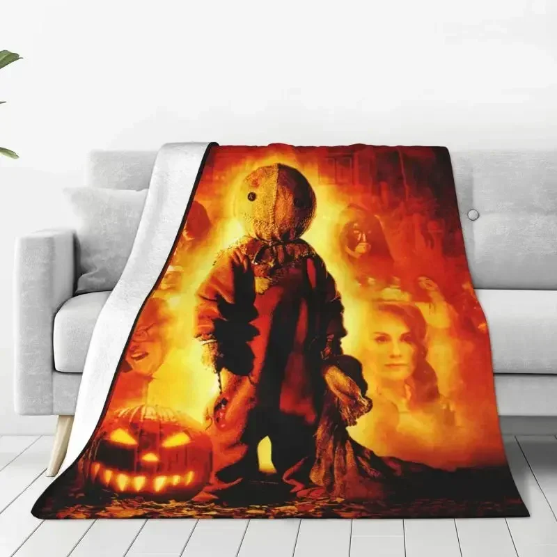 halloween trick r treat sam pumpkin warm flannel throw blanket for bedroom office bedspreads halloween trick r treat sam pumpkin warm flannel throw blanket for bedroom office bedspreads