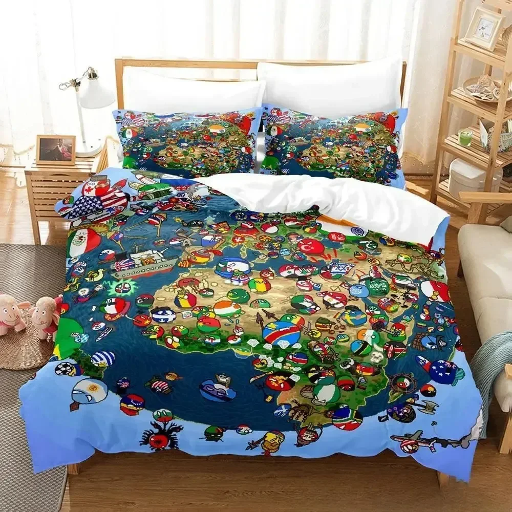 2024 new countryball polandballs bedding set single twin full queen king size bed set adult kid bedroom duvet cover sets cartoon 2024 new countryball polandballs bedding set single twin full queen king size bed set adult kid bedroom duvet cover sets cartoon