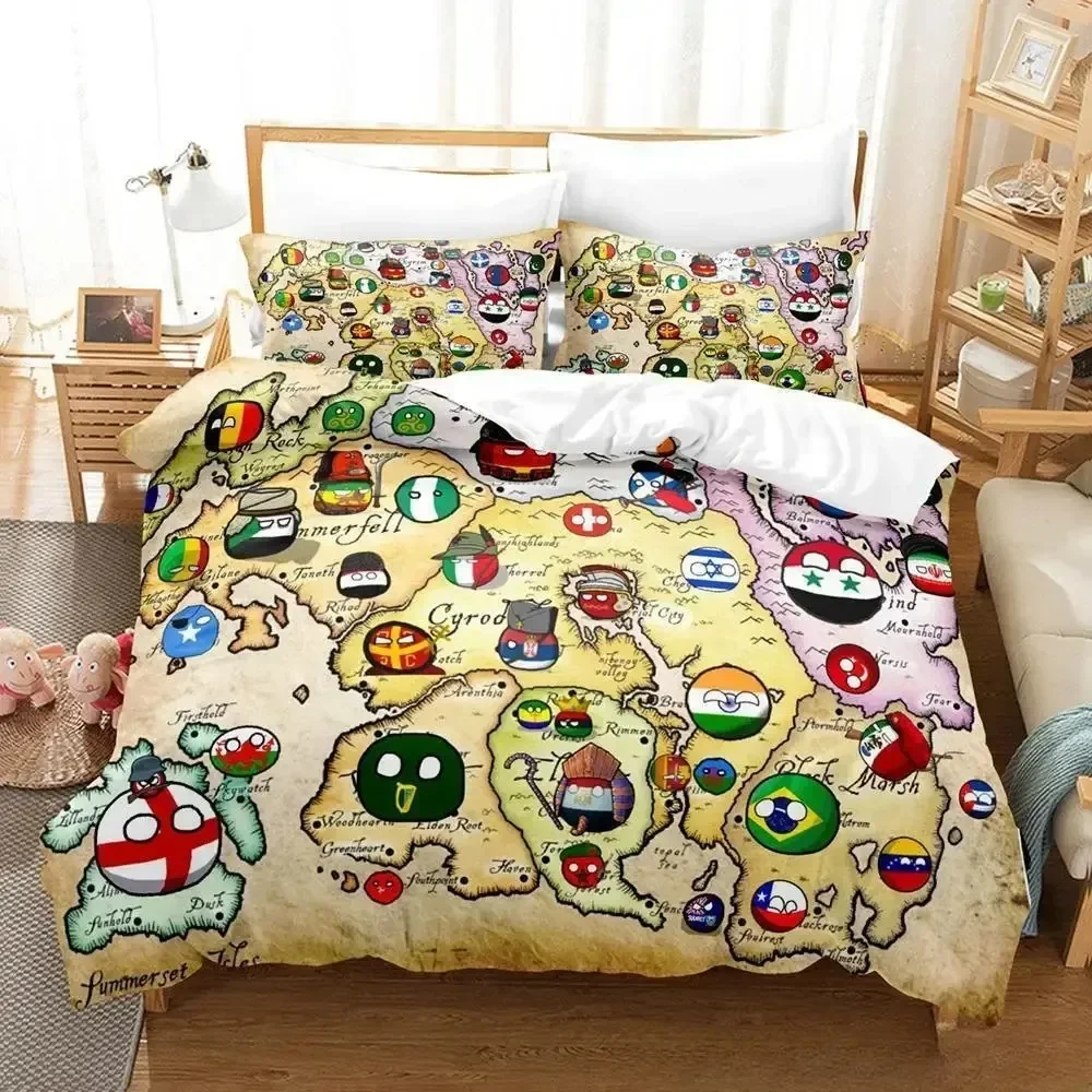 2024 new countryball polandballs bedding set single twin full queen king size bed set adult kid bedroom duvet cover sets cartoon 2024 new countryball polandballs bedding set single twin full queen king size bed set adult kid bedroom duvet cover sets cartoon