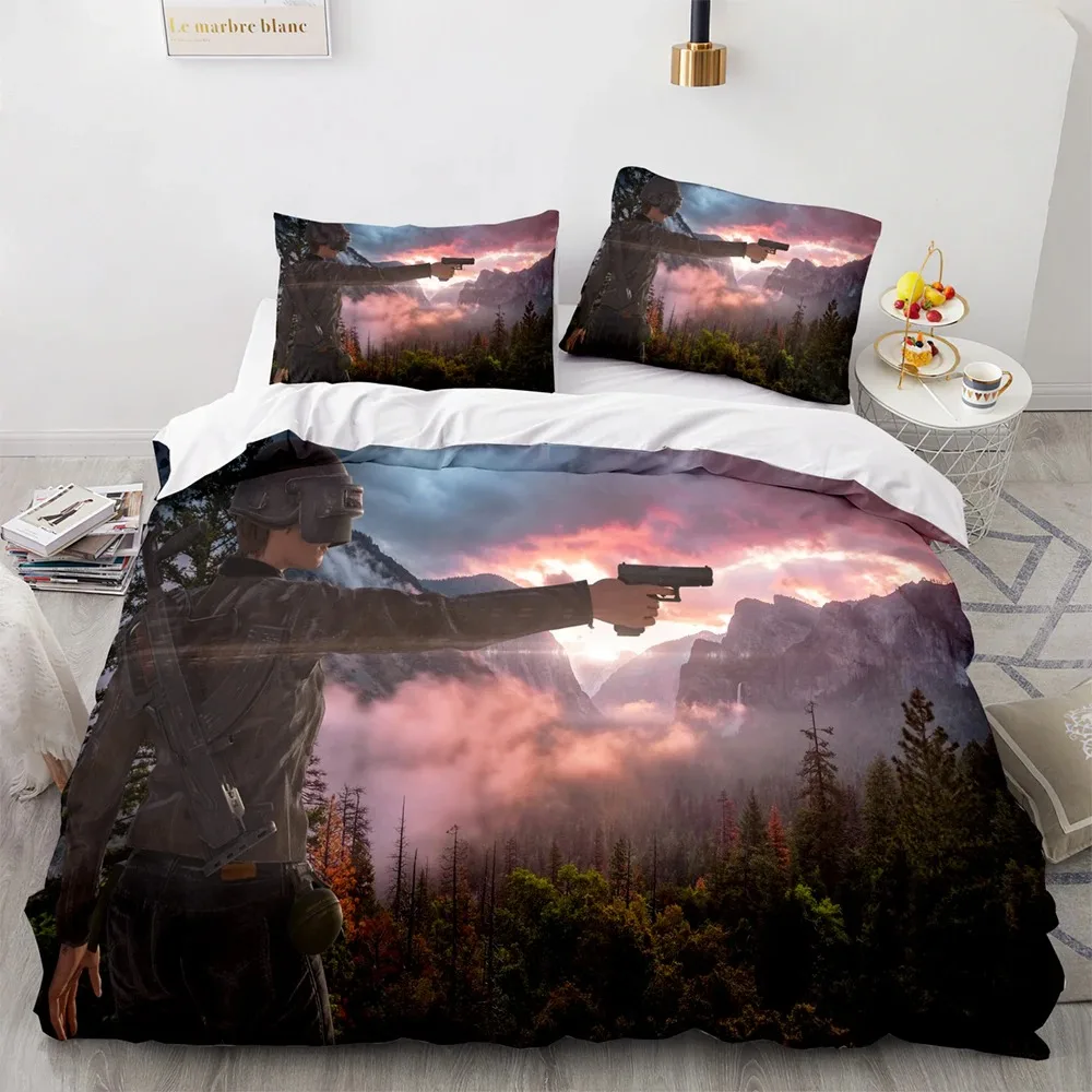 pubg bedding set single twin full queen king size game pubg bed set aldult kid bedroom duvetcover sets 3d print menwomen 030 pubg bedding set single twin full queen king size game pubg bed set aldult kid bedroom duvetcover sets 3d print menwomen 030