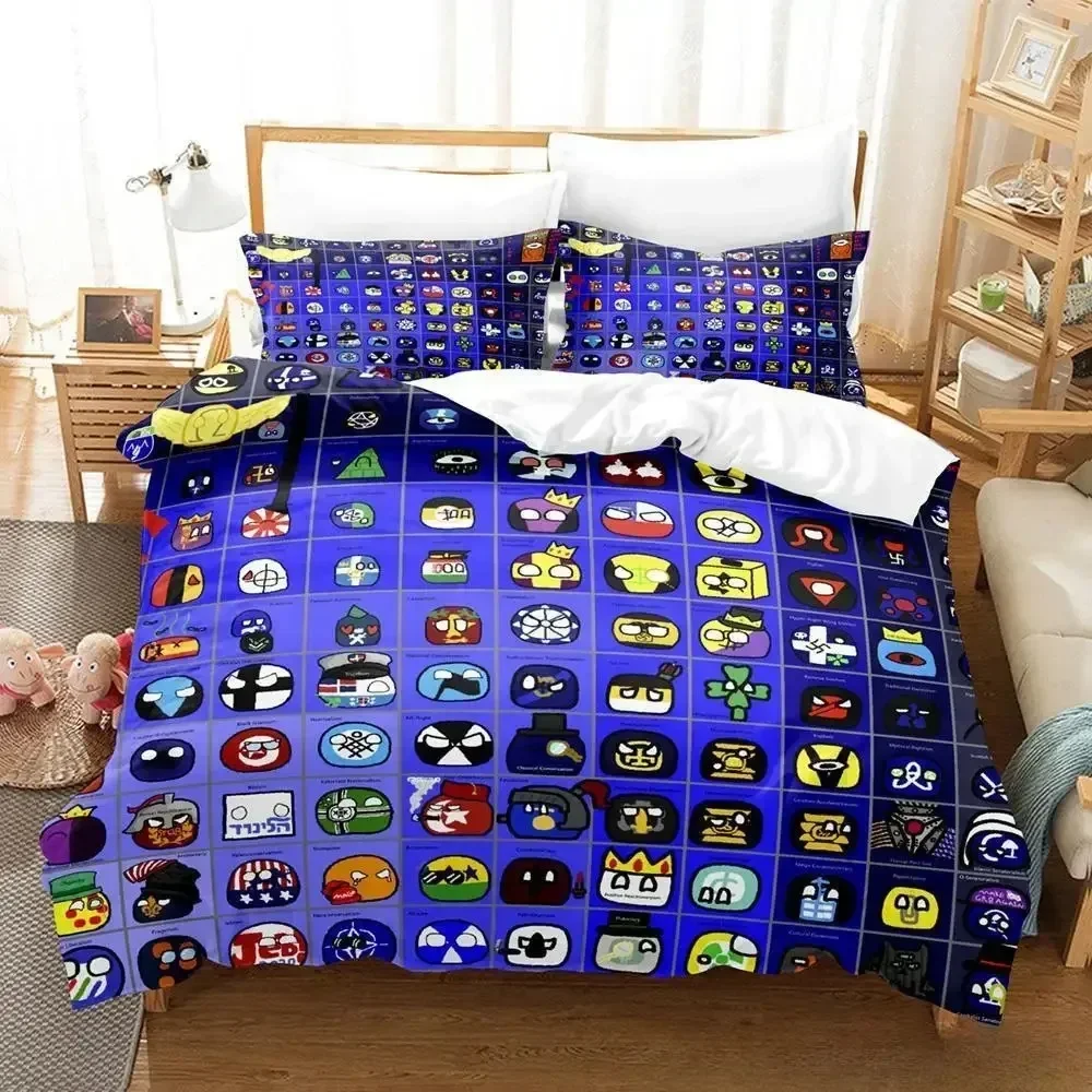 2024 new countryball polandballs bedding set single twin full queen king size bed set adult kid bedroom duvet cover sets cartoon 2024 new countryball polandballs bedding set single twin full queen king size bed set adult kid bedroom duvet cover sets cartoon
