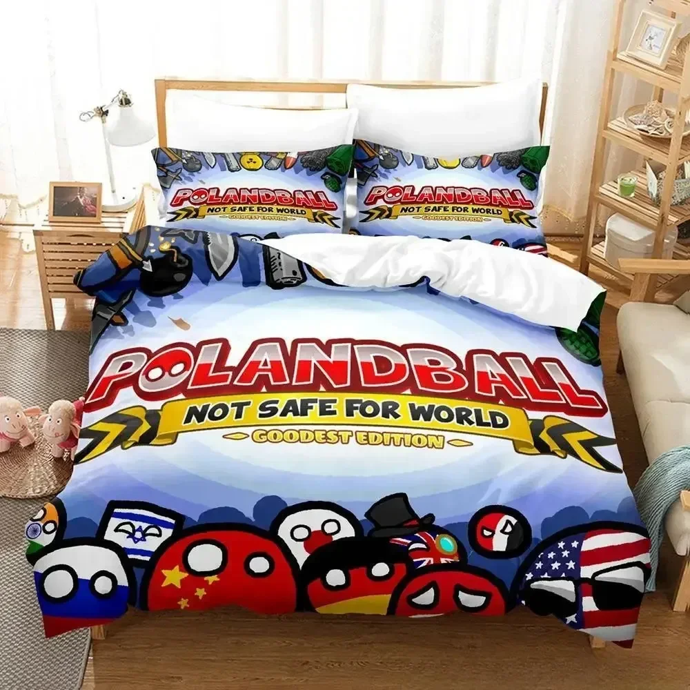 2024 new countryball polandballs bedding set single twin full queen king size bed set adult kid bedroom duvet cover sets cartoon 2024 new countryball polandballs bedding set single twin full queen king size bed set adult kid bedroom duvet cover sets cartoon