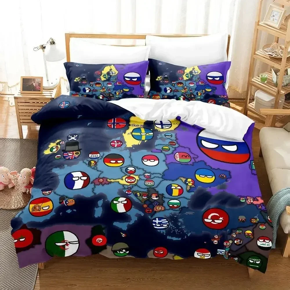 2024 new countryball polandballs bedding set single twin full queen king size bed set adult kid bedroom duvet cover sets cartoon 2024 new countryball polandballs bedding set single twin full queen king size bed set adult kid bedroom duvet cover sets cartoon