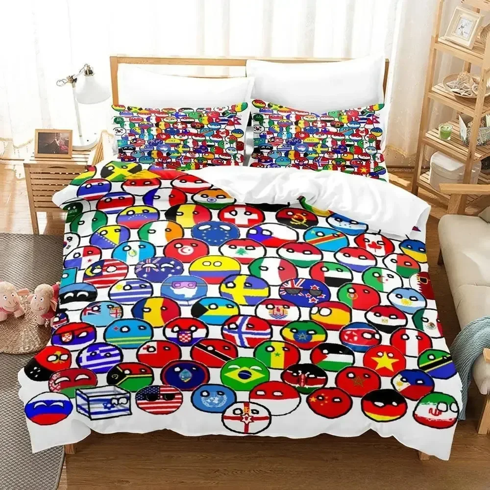 2024 new countryball polandballs bedding set single twin full queen king size bed set adult kid bedroom duvet cover sets cartoon 2024 new countryball polandballs bedding set single twin full queen king size bed set adult kid bedroom duvet cover sets cartoon
