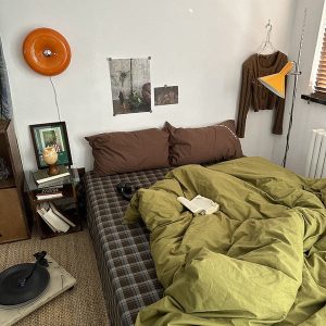 Plaid Goblincore Bedding Bundle