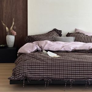 Mirabelle Jacquard Gingham Bedding Bundle